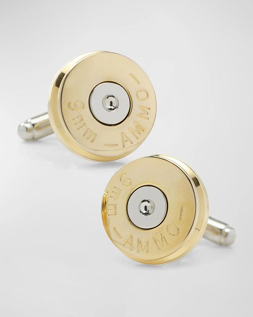 Cufflinks Inc. Men
s Two-Tone Bullet Cufflinks