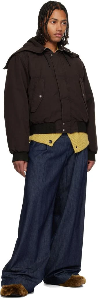 Dries Van Noten Tan Shearling Clogs 5