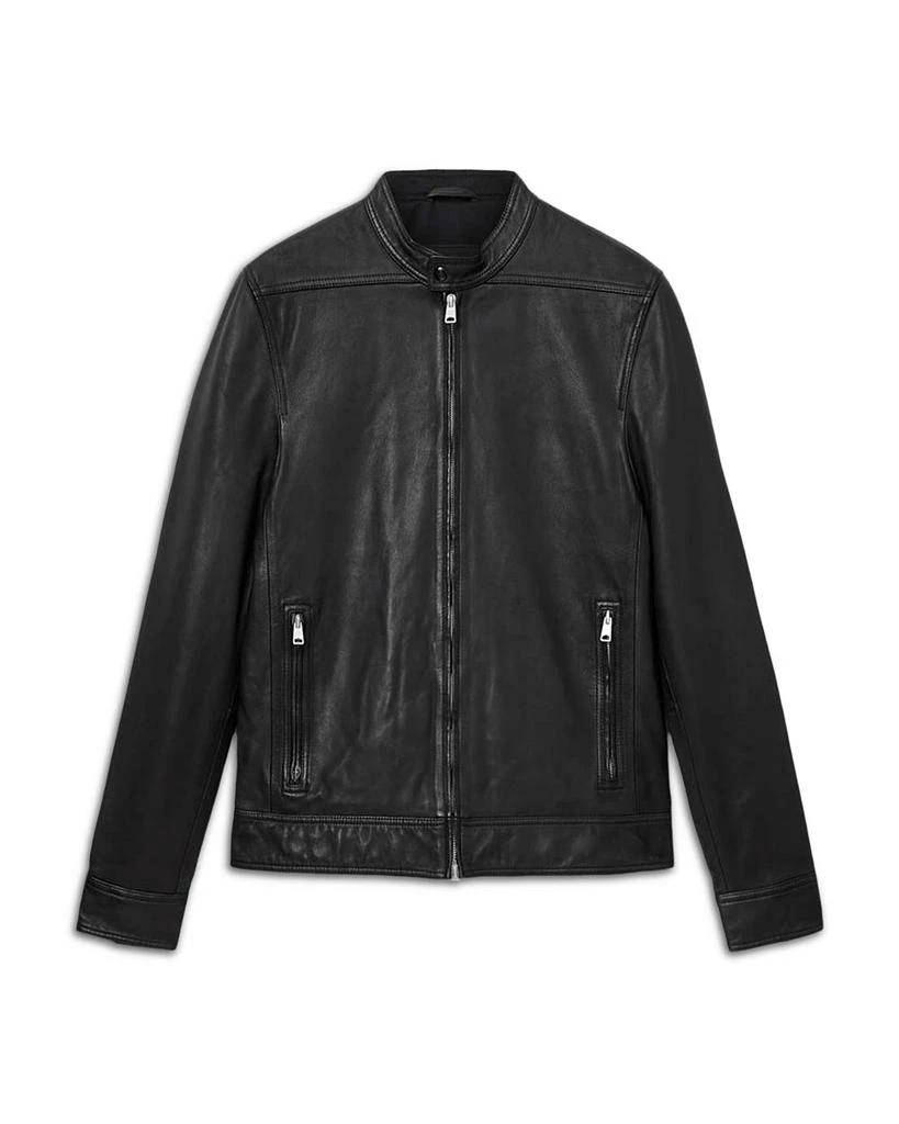 ALL SAINTS Holt Leather Jacket 8