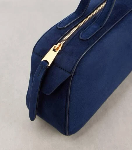Khaite Simona suede shoulder bag 6