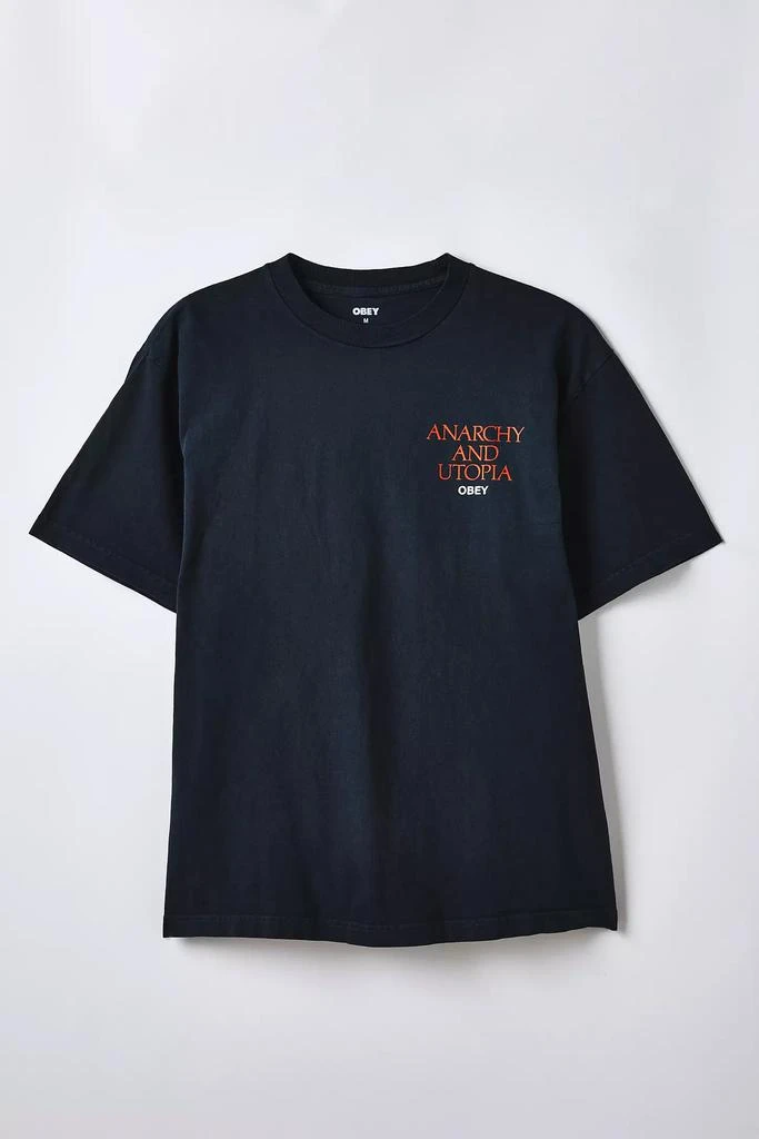 Obey OBEY Anarchy & Utopia Graphic Tee 2