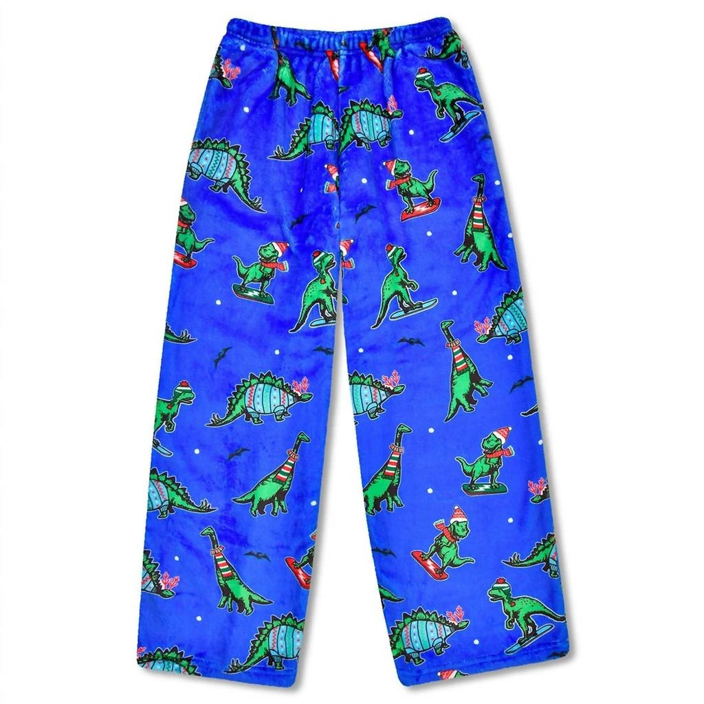 iScream Iscream - Men's Holiday Dino Plush Pants