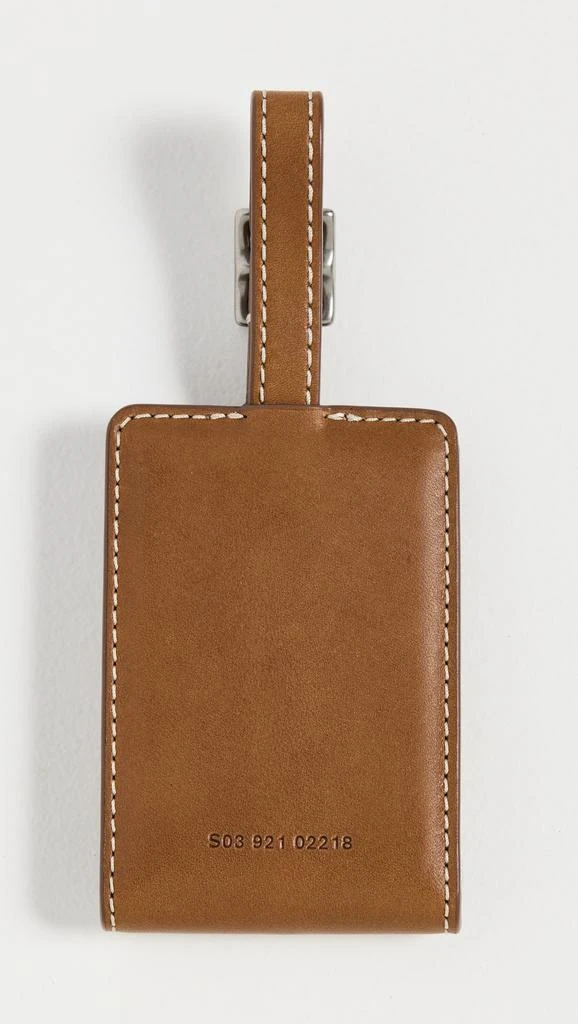 Shinola Leather Luggage ID Tag 2