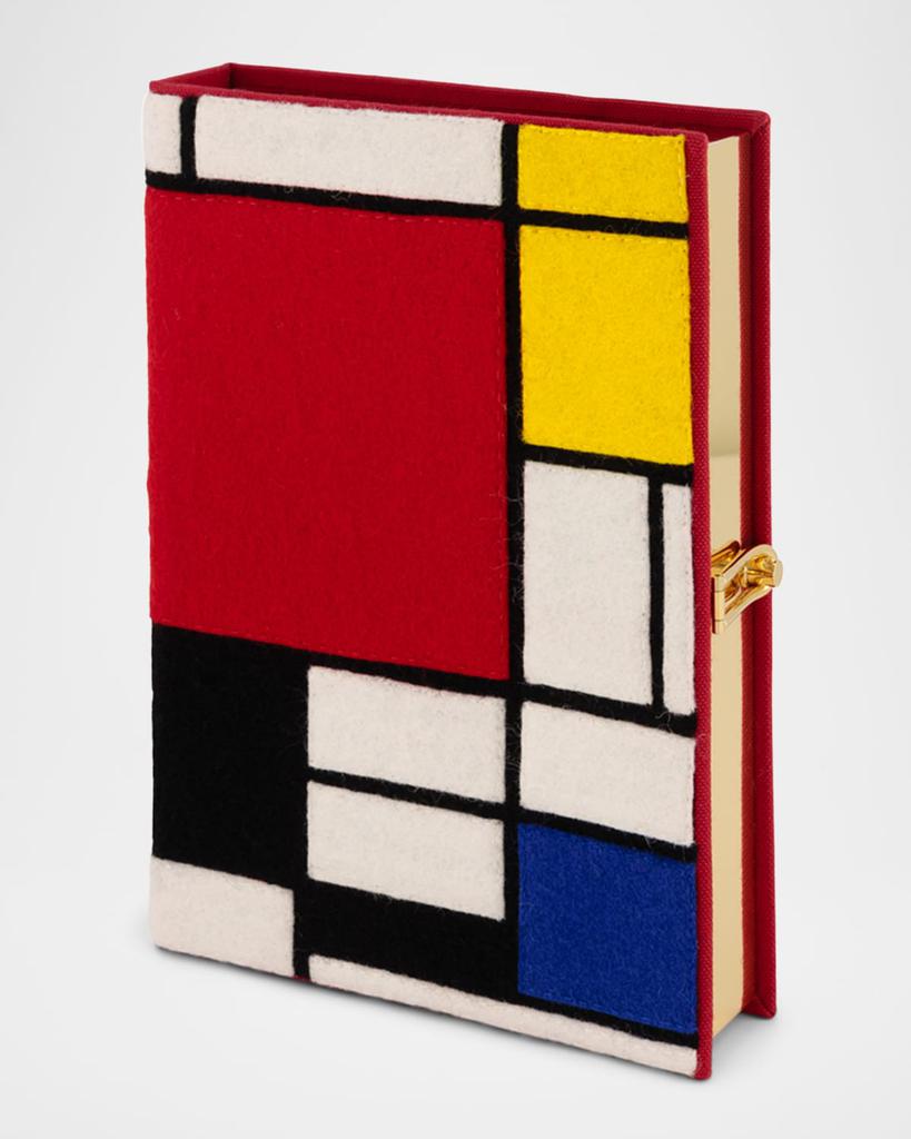 Olympia Le-Tan Mondrian Book Clutch Bag