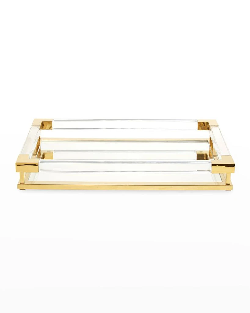 Jonathan Adler Jacques Small Decorative Tray, Brass 2