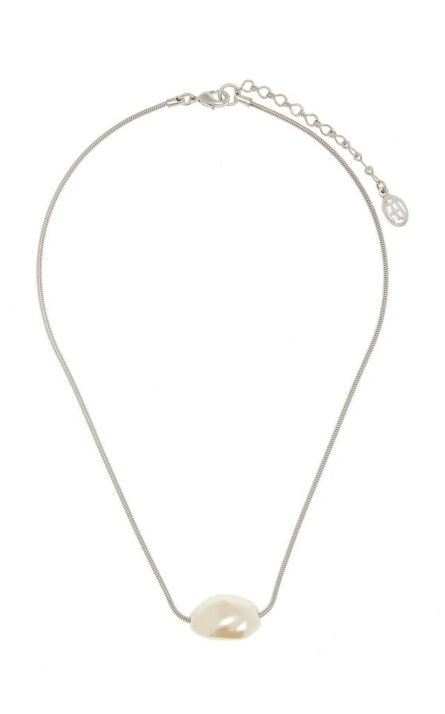 Ben-Amun Ben-Amun - Exclusive Silver-Tone Glass Pearl Necklace - Silver - OS - Moda Operandi - Gifts For Her 1