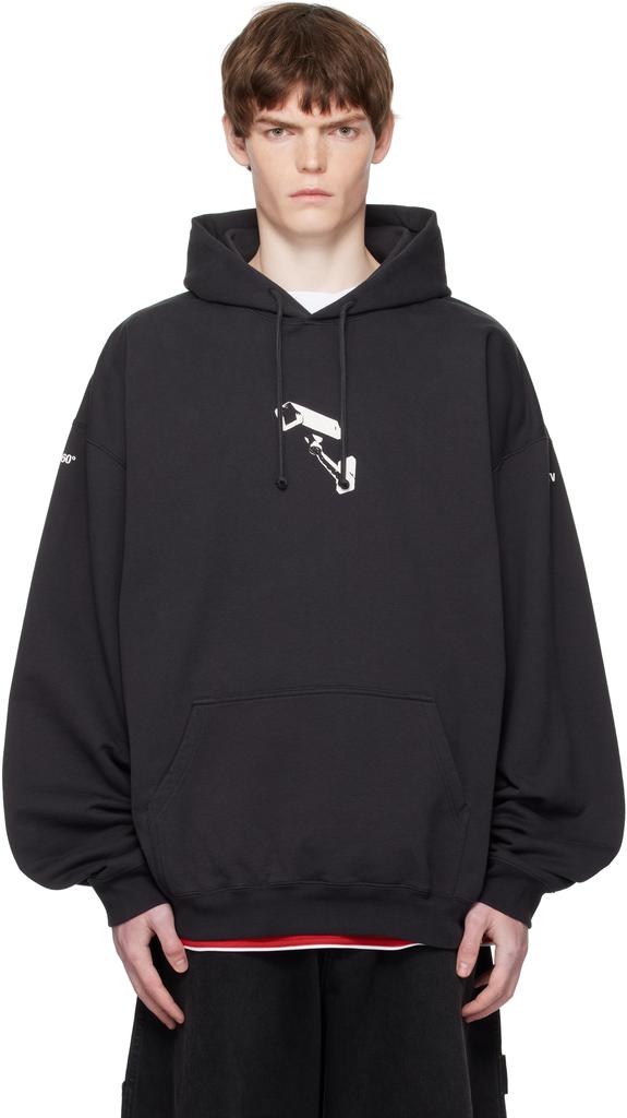 Black Embroidered Logo Oversized Zip-Up Hoodie – On Sale Now Black Embroidered Logo Oversized Zip-Up Hoodie – On Sale Now