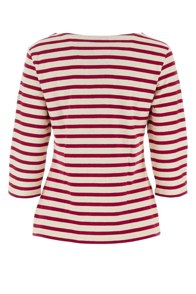 Saint James Embroidered cotton t-shirt