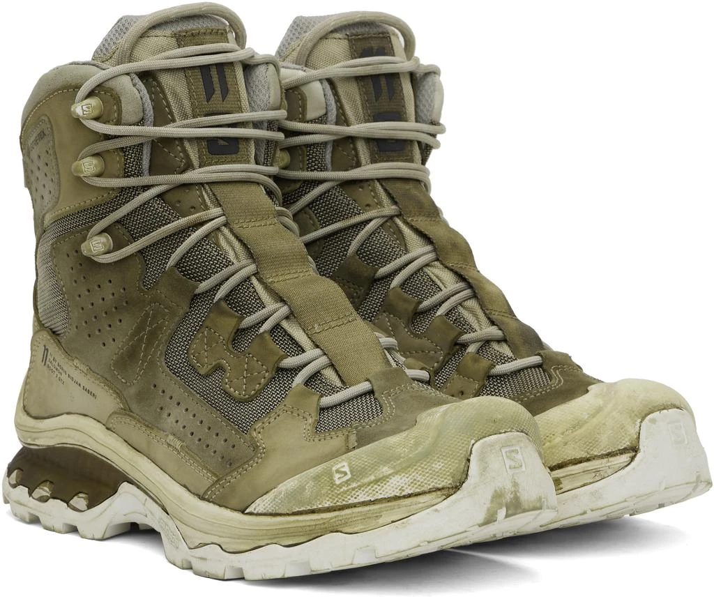 11 by Boris Bidjan Saberi Khaki Salomon Edition 2 GTX Boots 4