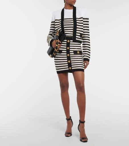 Balmain Striped cardigan 2