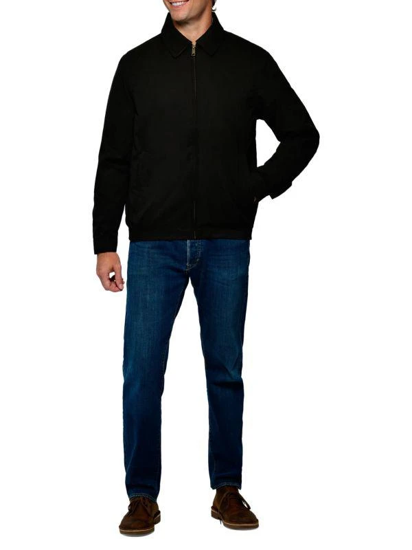 Thermostyles Classic Fit Microfiber Zip Golf Jacket 4