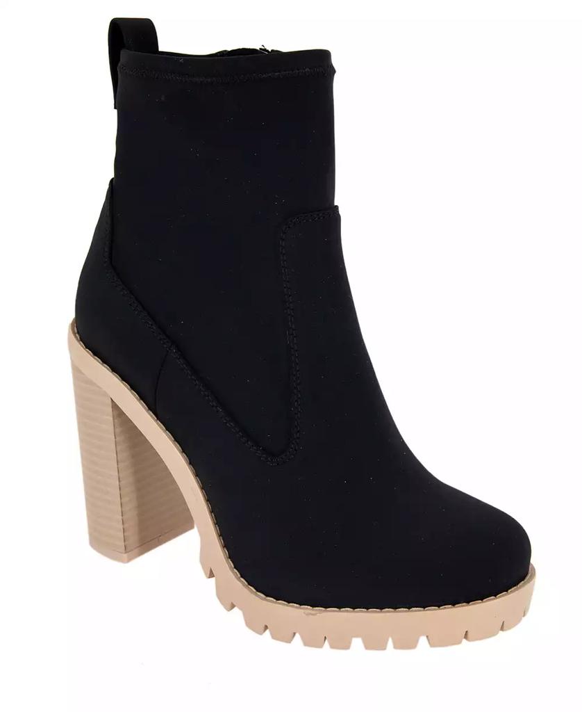 BCBG Women's Pella Lug Sole Boots