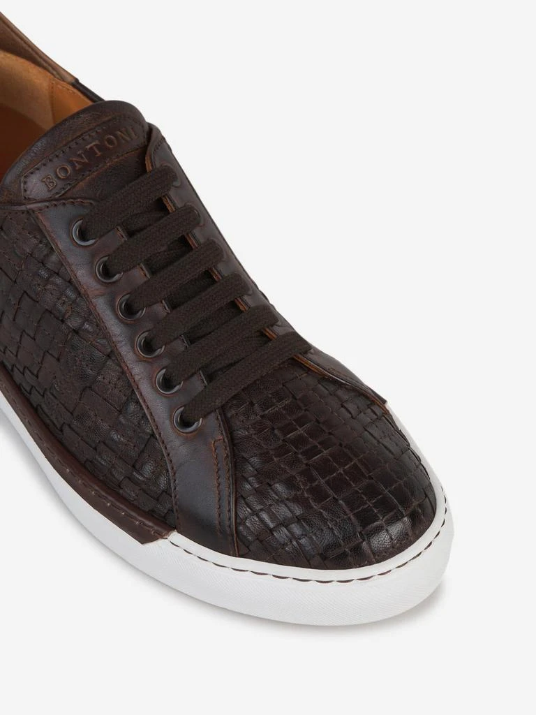 Bontoni Bontoni Enrico Intreccio Lace-Up Sneakers 5
