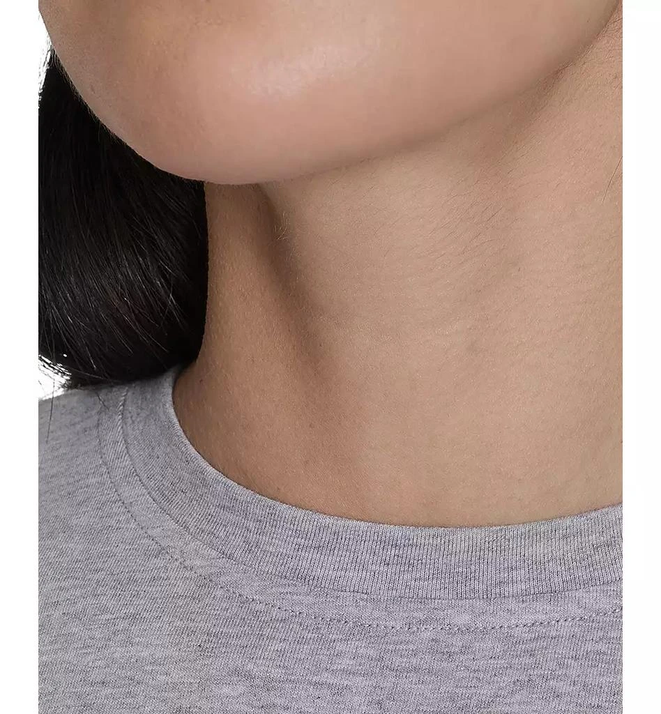 Calvin Klein Women's Ruched Crewneck Logo Tank Top 5