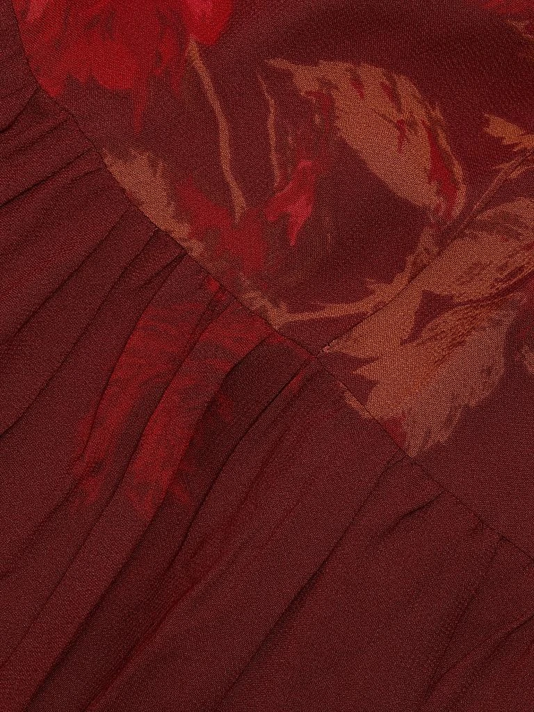 Reformation Irisa Floral Flounce Cocktail Dress 7