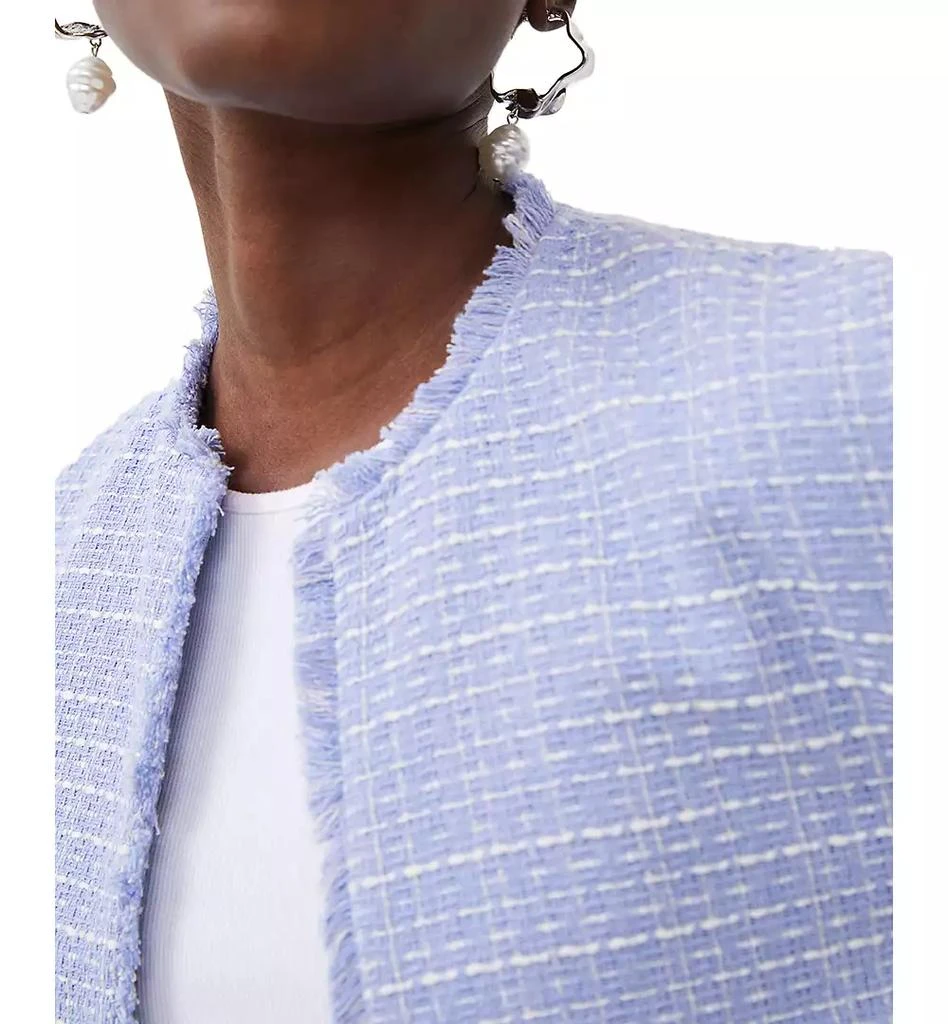French Connection Women's Effie Boucle Open Front Jacket 4