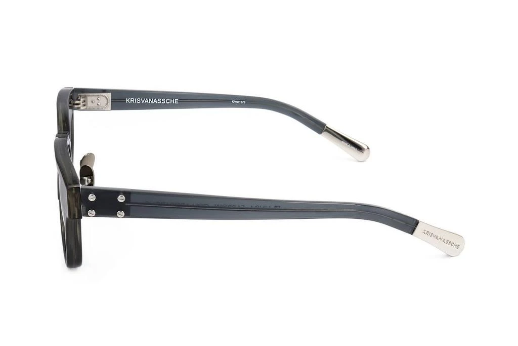 Linda Farrow Linda Farrow X Kris Van Assche Rectangle Sunglasses 3