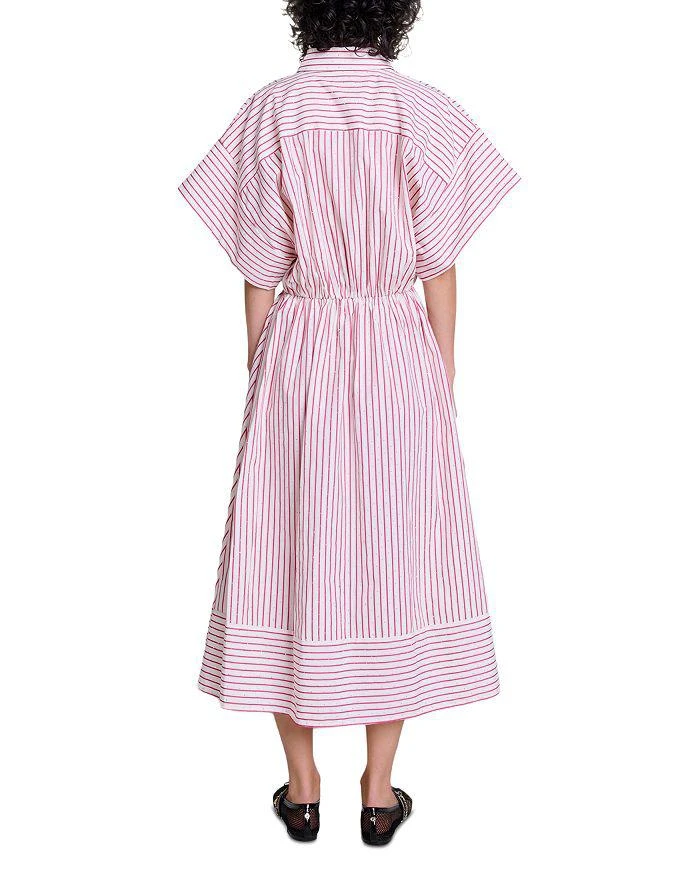 Maje Revana Striped Maxi Dress 2