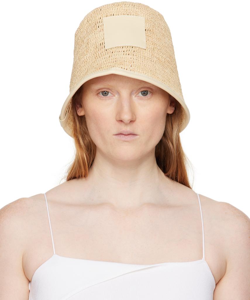 ファッション雑貨・小物その他 JACQUEMUS LE BOB OVALIE Green Le Chouchou 'Le Bob Ovalie' Bucket Hat by JACQUEMUS on