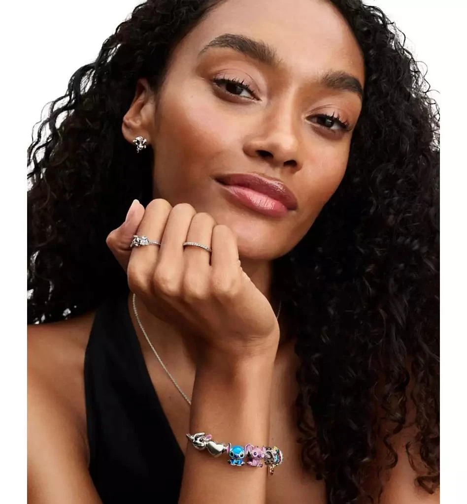 PANDORA Disney Stitch Snake Chain Bracelet 4