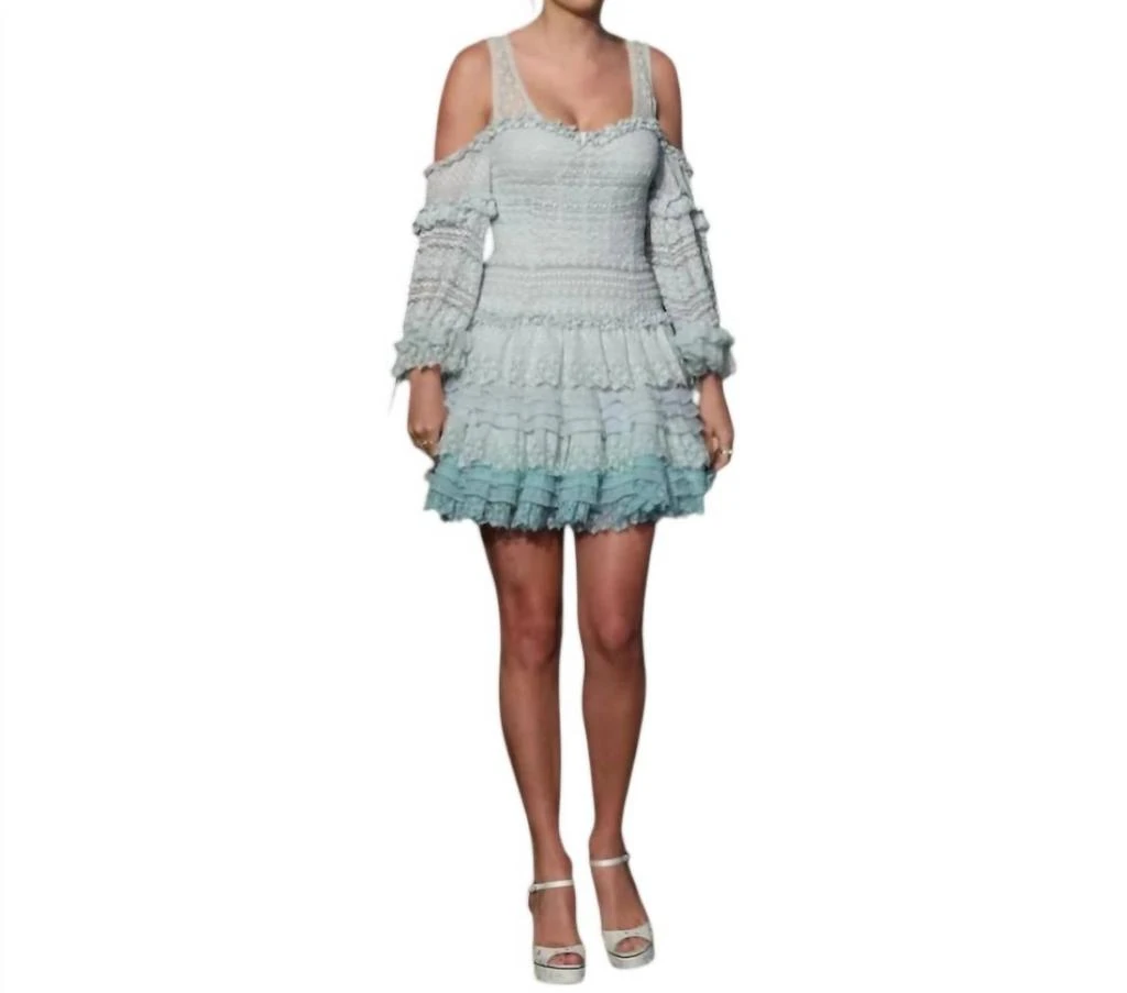 simkhai drop waist dress Romelia Knit Midi Dress SIMKHAI