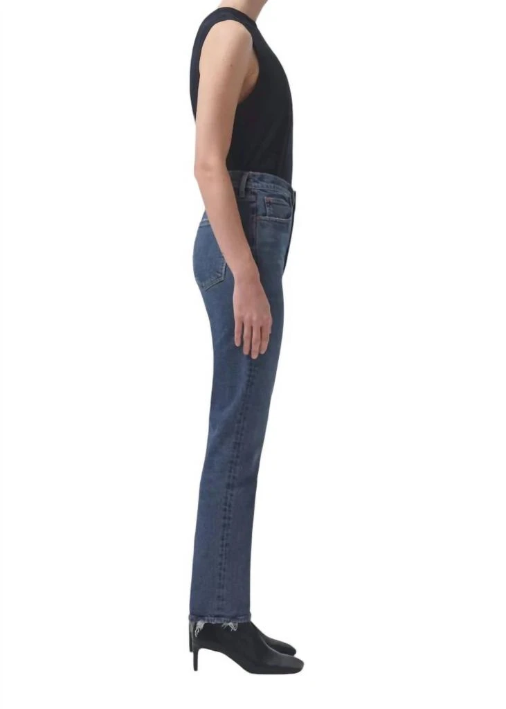 AGOLDE High Rise Stovepipe Jeans In Captivate 2