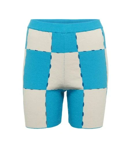 Jacquemus Le Short Gelato checked shorts 1