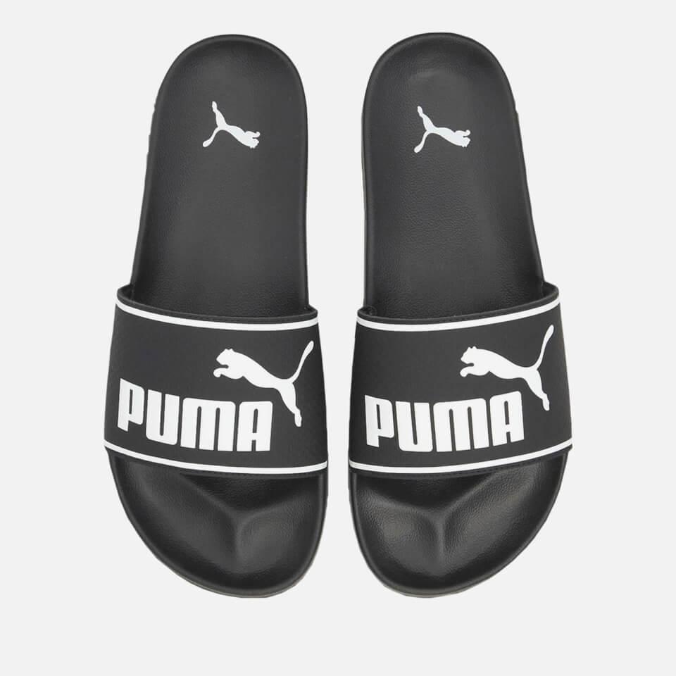 Puma PUMA LEADCAT 2.0 CONTRAST FAUX LEATHER SLIDERS