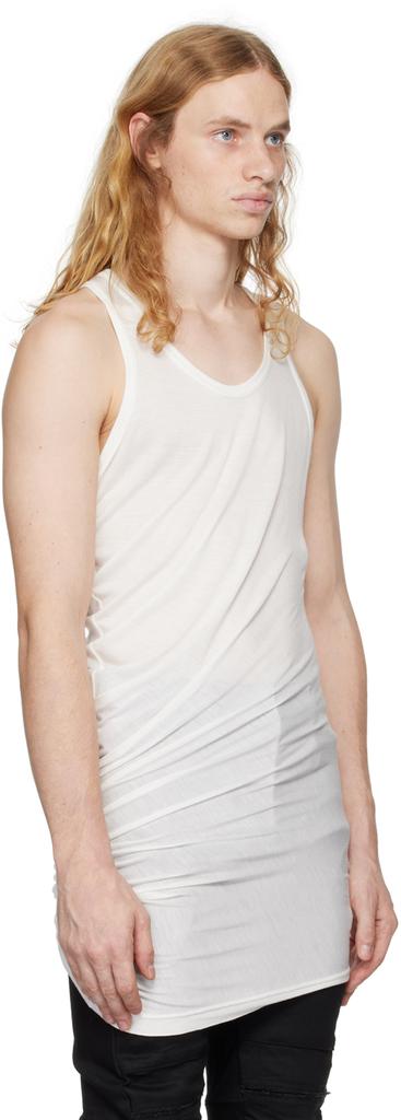Julius White Drape Tank Top