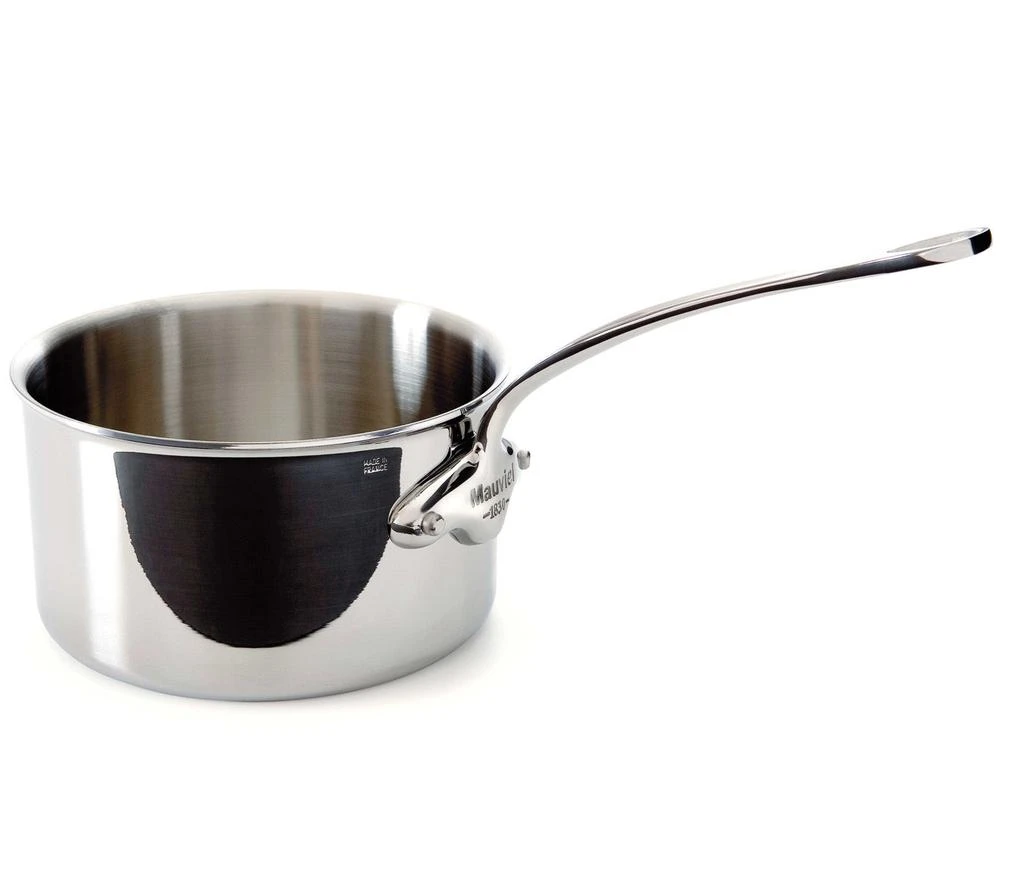 Mauviel M'Cook 3.6 qt Stainless Steel Saucepan 1