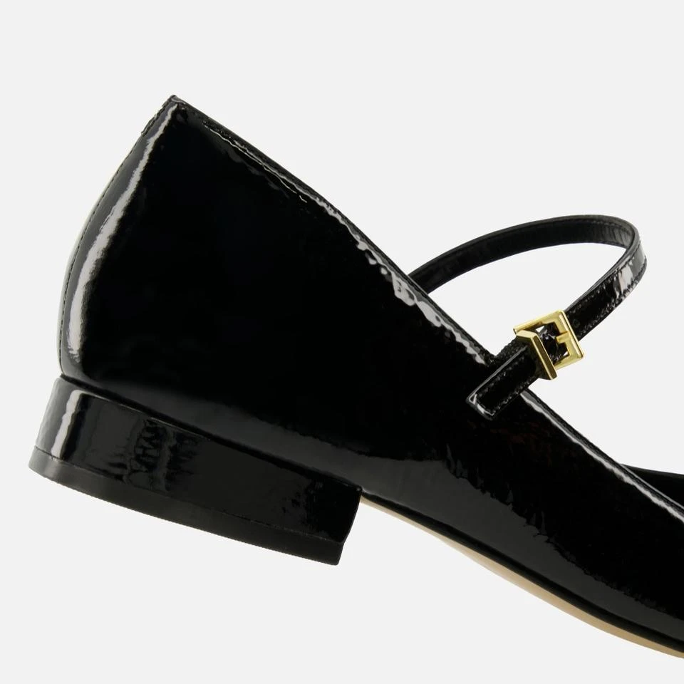 Dune DUNE LONDON WOMEN'S HIPPLIE PATENT-LEATHER MARY JANE FLATS 4