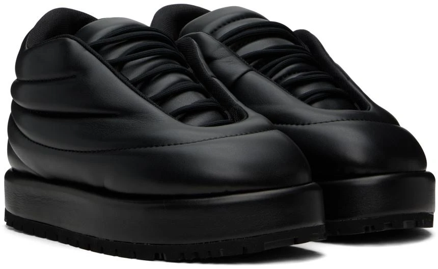 PDF Black Nuvola Pluto Leather Sneakers 4