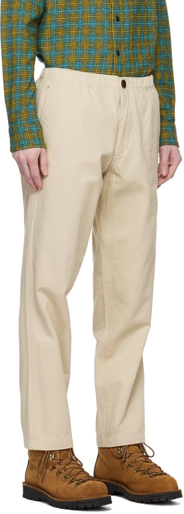 Adsum Beige Bank Trousers 2