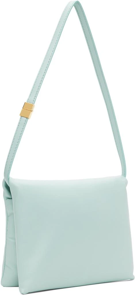 Marni Blue Leather Prisma Pouch Bag 2