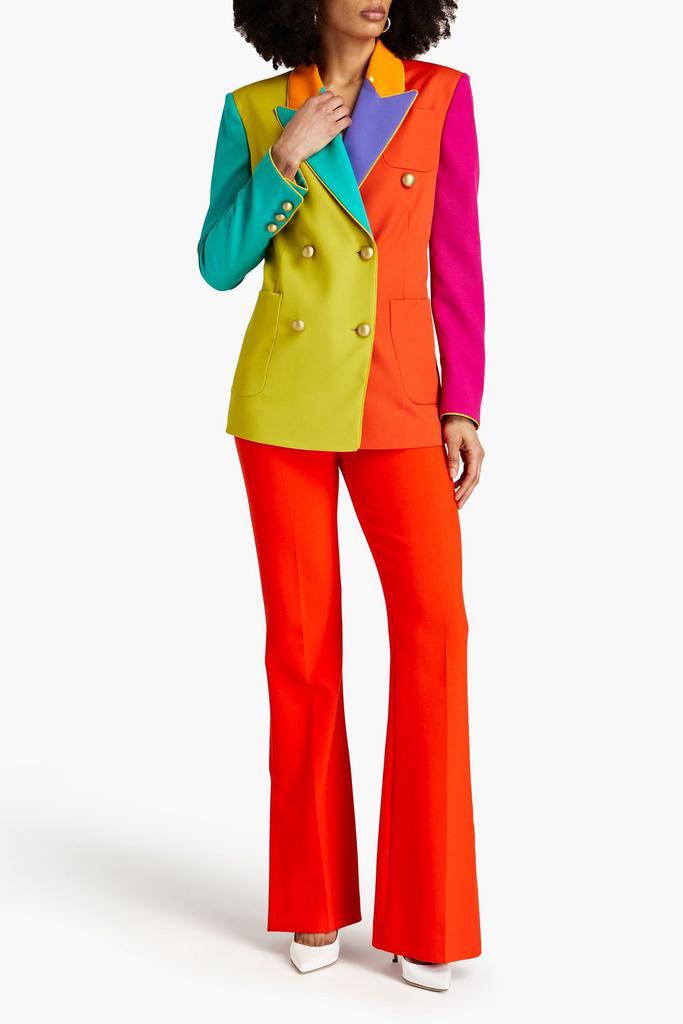 アウターその他 MOSCHINO COUTURE Woman Blazer Multicolor 05030551 1888 Vintage 1990s Moschino Couture Blazer Jacket Size 44 Women's