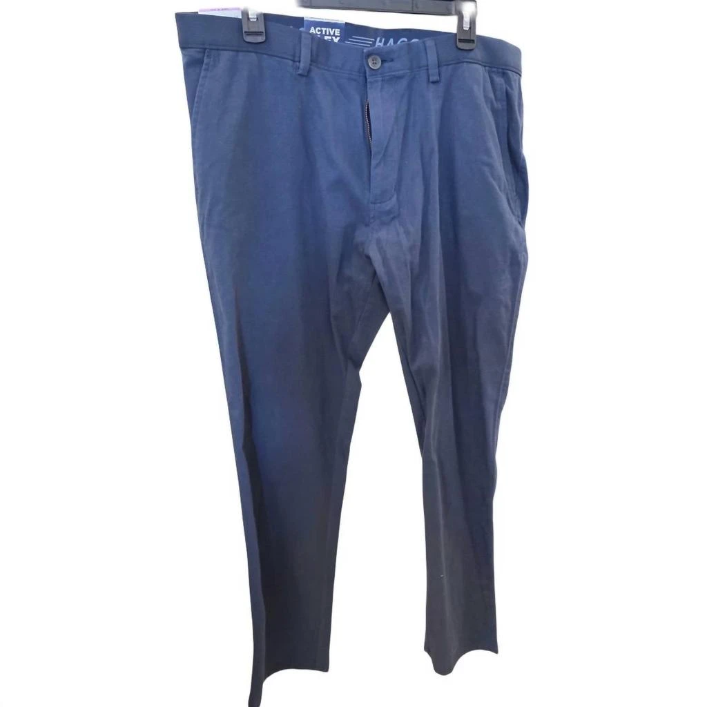 Haggar Men's Premium Comfort Straight Fit Flat Front Dress Pant - Pants -  BeyondStyle