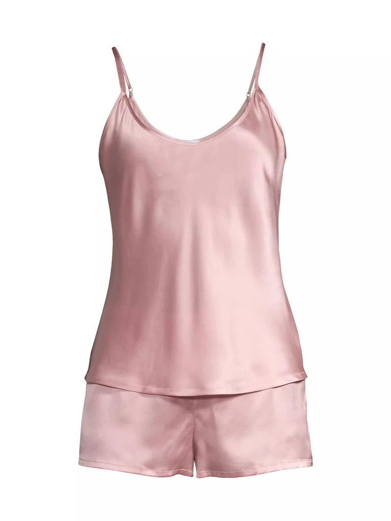 La Perla 2-Piece Silk Camisole & Shorts Pajama Set 1