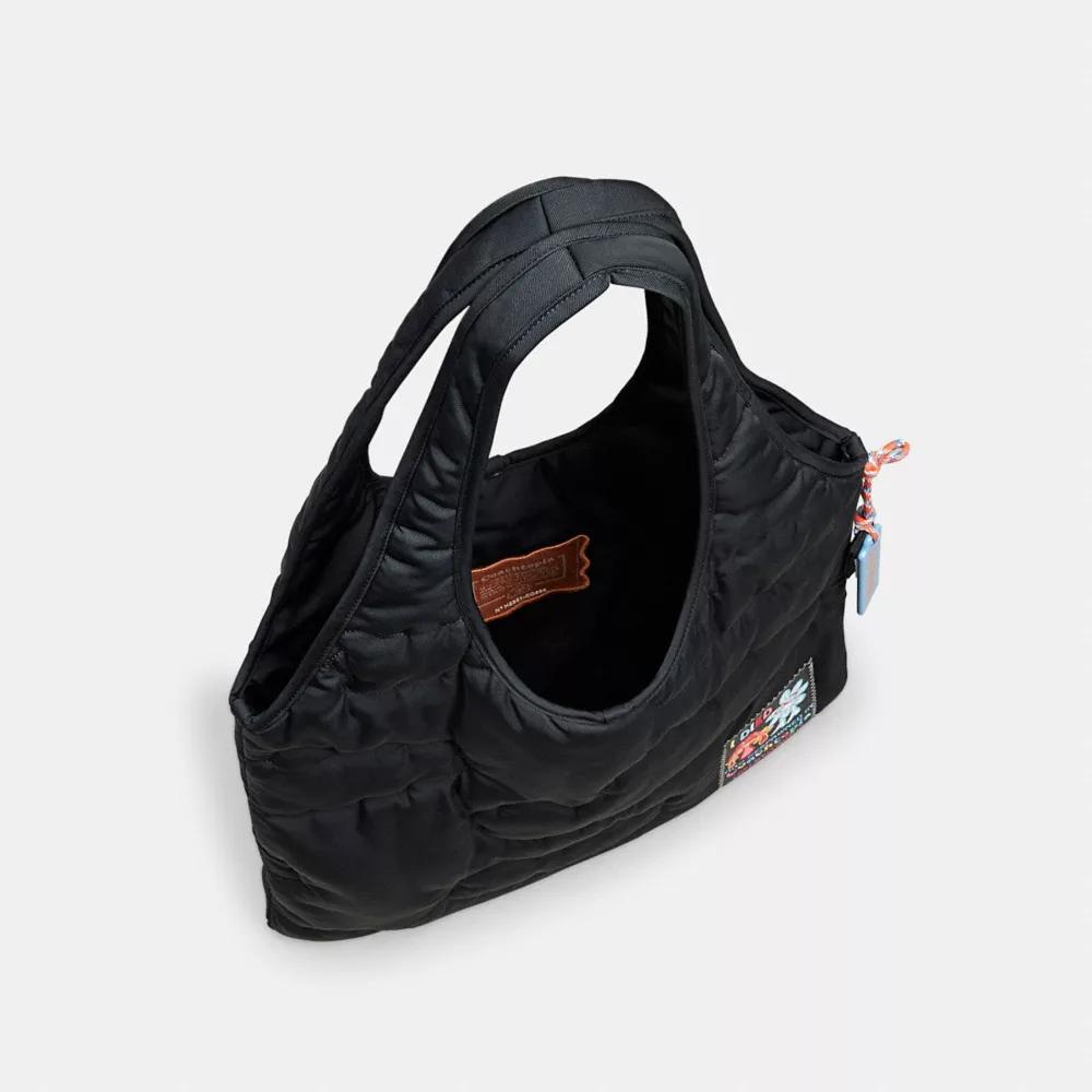 Coach Coachtopia Loop Flat Tote With Cloud Quilting - Tote