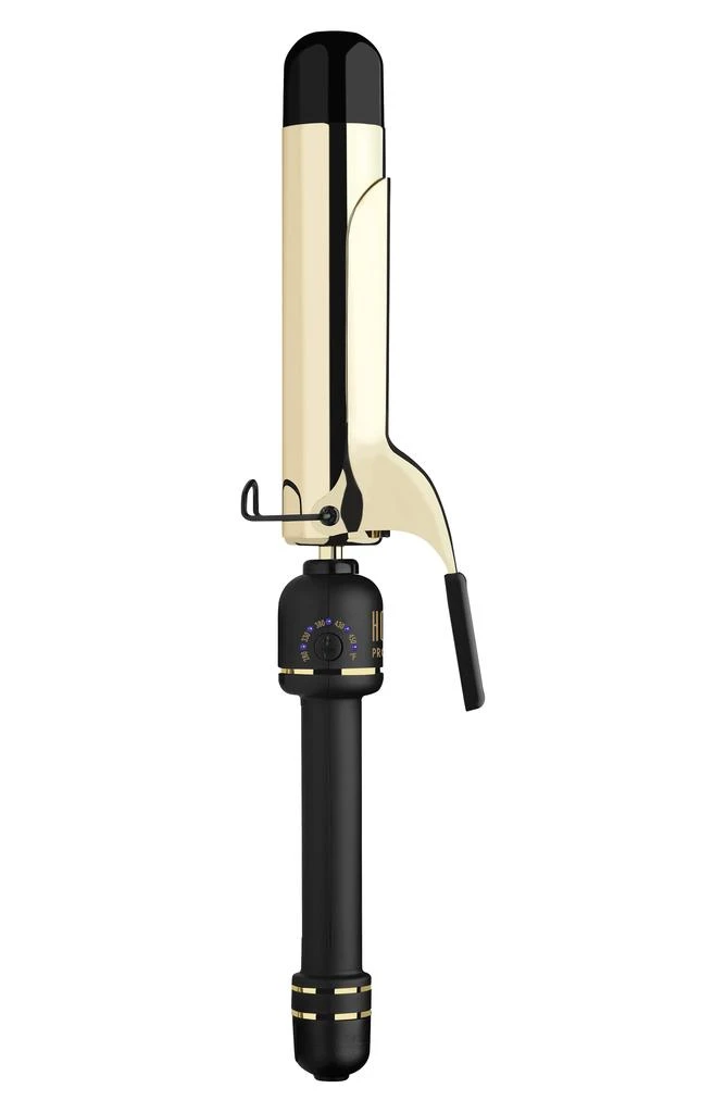 HOT TOOLS 24K Gold Extended Barrel Curling Iron 8