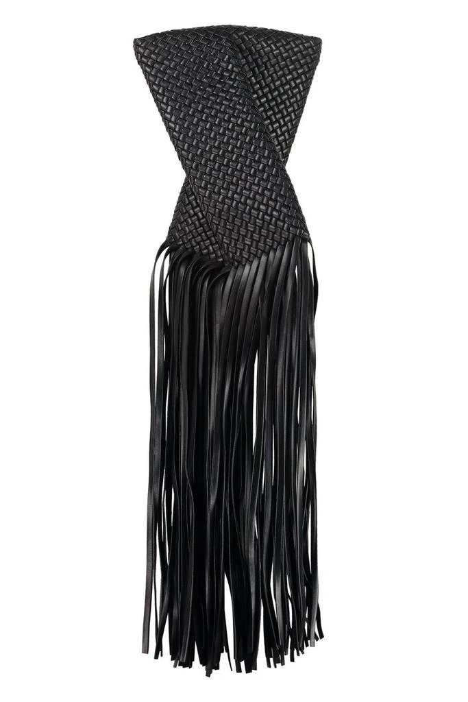 Bottega Veneta Bottega Veneta The Fringe Crisscross Clutch 3