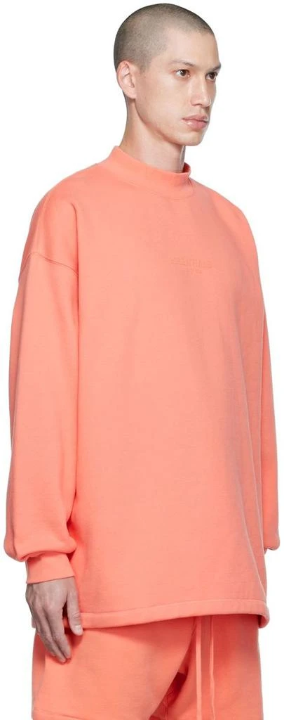 Essentials Pink Relaxed Sweatshirt 2