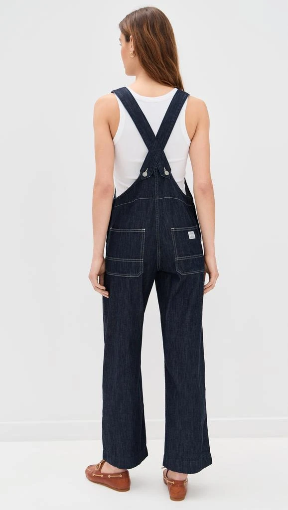 Denimist Tie Strap Relaxed Overalls 2