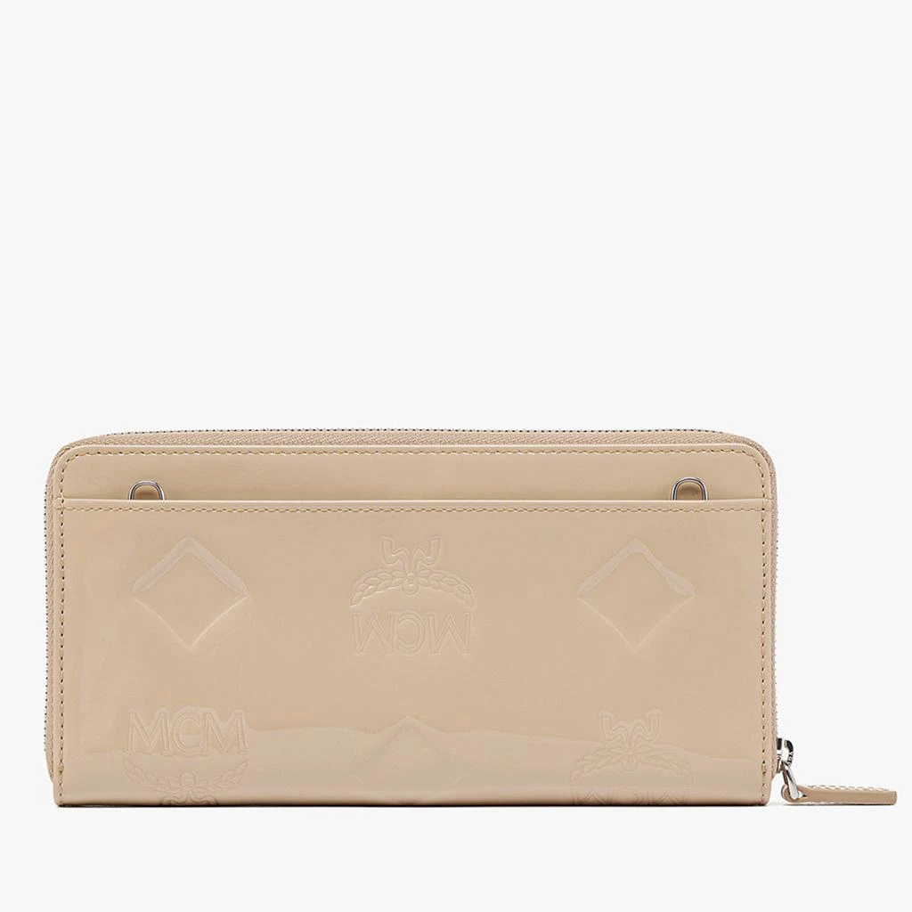 MCM Aren Large Zipped Leather Wallet 2