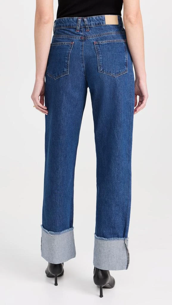 ALIGNE Soy Turn Up Straight Leg Jeans 2