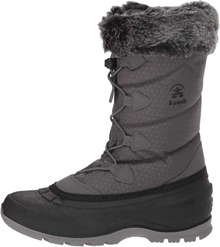 Kamik Kamik - Women's Momentum Pull On Rounded Toe Waterproof Snow Boots