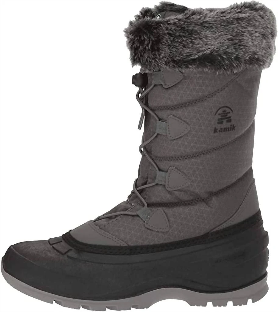 Kamik Kamik - Women's Momentum Pull On Rounded Toe Waterproof Snow Boots 1