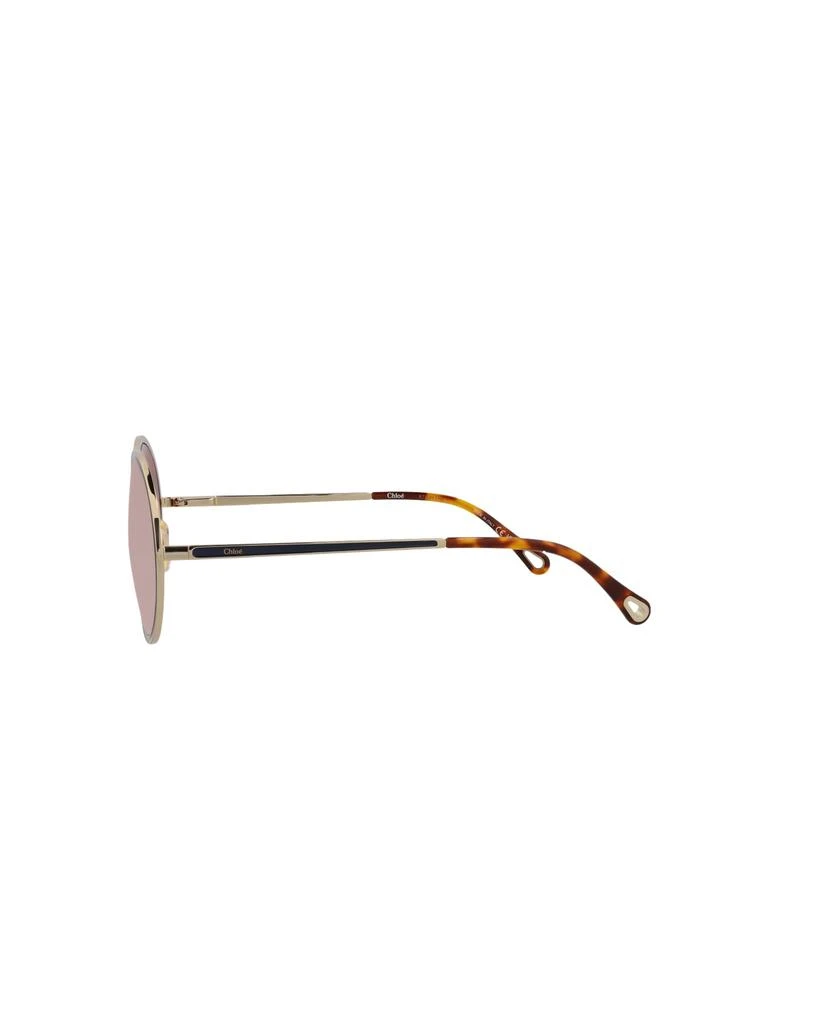 Chloé Round-Frame Metal Sunglasses 3