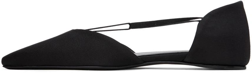 Totême Black 'The T-Strap' Loafers 3