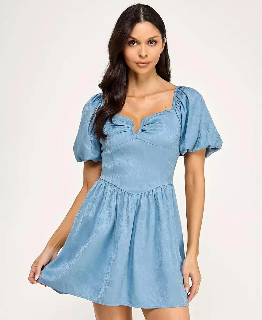 Shop Juniors' Floral V-Neck Puff-Sleeve Dress on Sale at BeyondStyle  Get  69% Off Juniors' Floral V-Neck Puff-Sleeve Dress with Limited-Time Flash  Deals, Exclusive Discounts, and Special Offers. Enjoy Unbeatable Savings on
