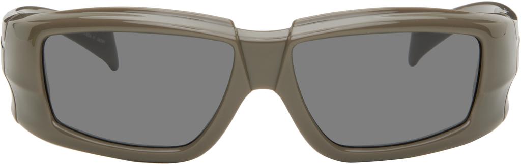 【関税込み】Rick Owens ブラック Porterville Davis サングラス Black Porterville Davis Sunglasses by Rick Owens on Sale